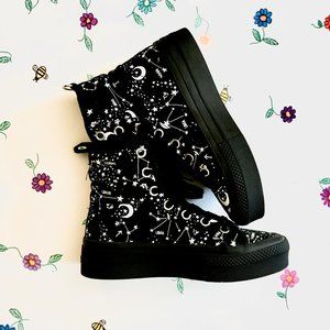 Killstar Starmap High Tops Sneaker Shoe